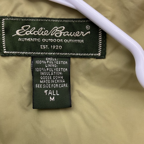 Eddie Bauer womens puffer vest med tall - Picture 6 of 9